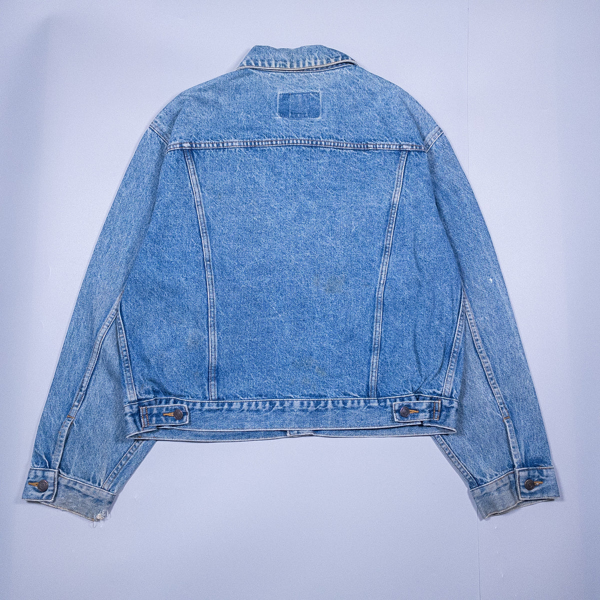 [メンズL] 90年代 GAP/ギャップ Gジャン・デニムジャケット オールドギャップ ピンバッジ付き