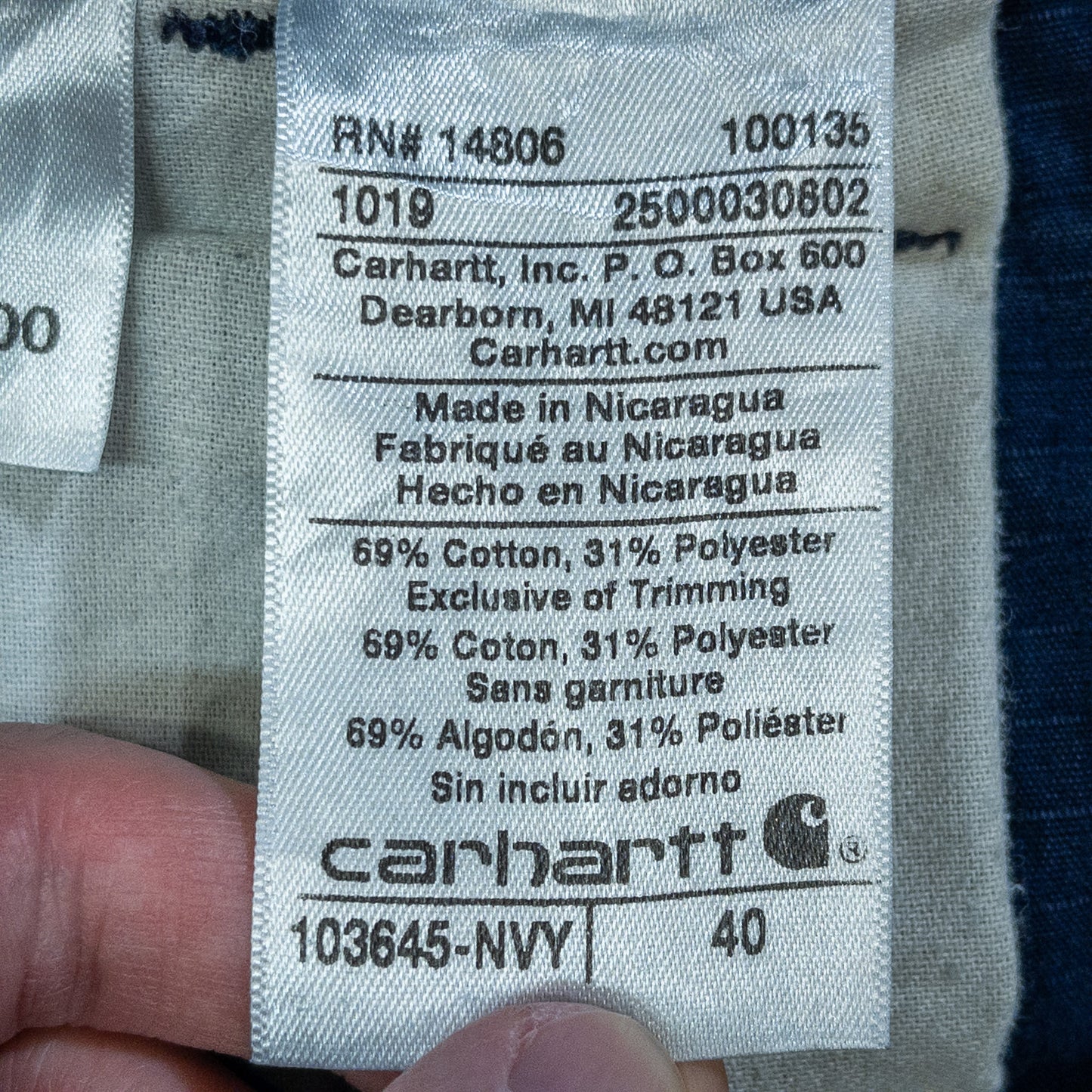 [メンズW40] 00年代 Carhartt/カーハート ショートパンツ カーゴショーツ