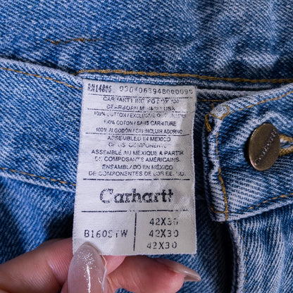 [メンズW39] 00年代 Carhartt/カーハート デニム ジーンズ オーバーサイズ