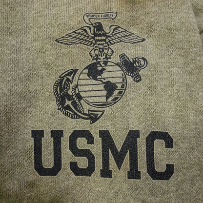 [メンズL] 90〜00年代 スウェット トレーナー USMC USA製 ミリタリー タイダイ染め
