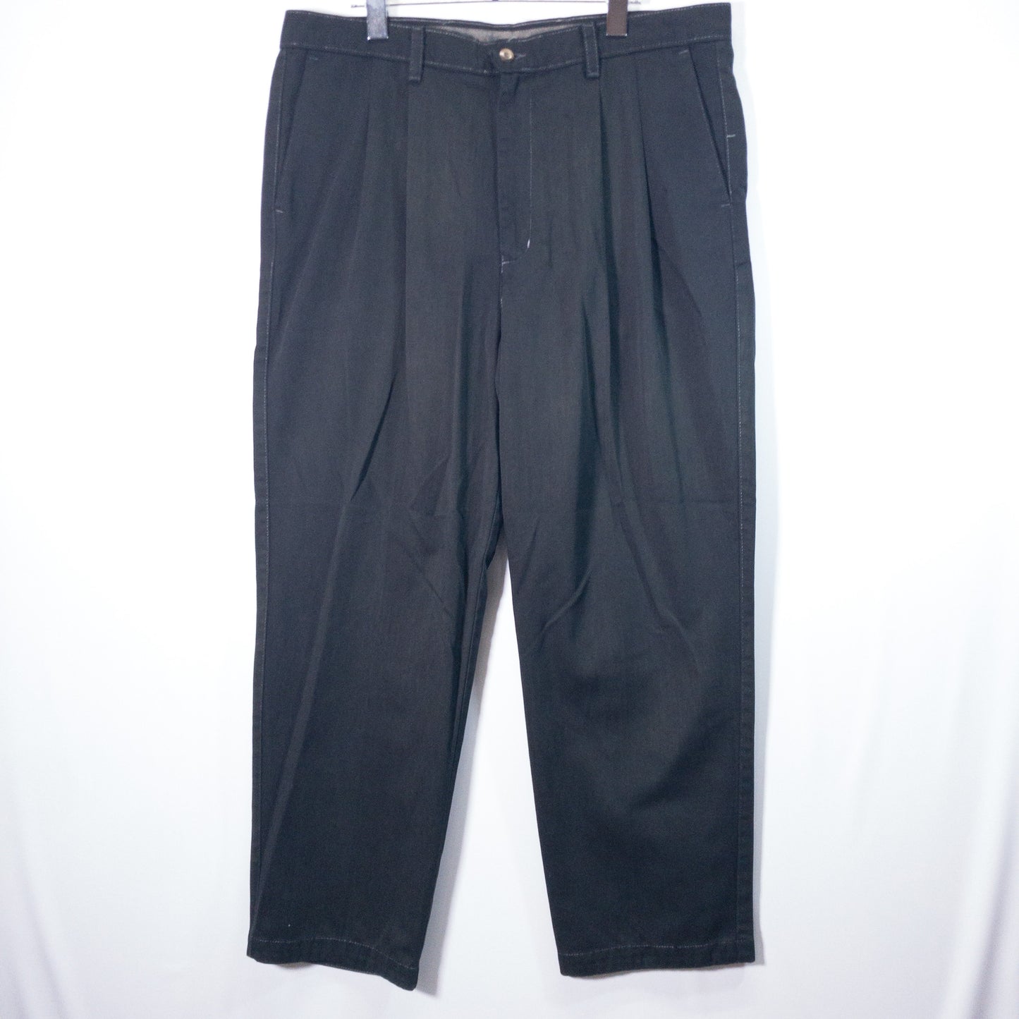 [メンズW36] 90年代 DOCKERS/ドッカーズ チノパン 黒染め