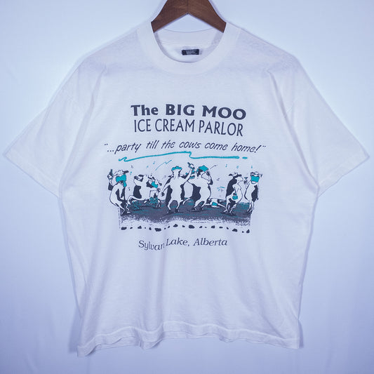 [メンズXL] 90年代 Fruit of the Loom/フルーツオブザルーム Tシャツ 企業T アイスクリーム USA製