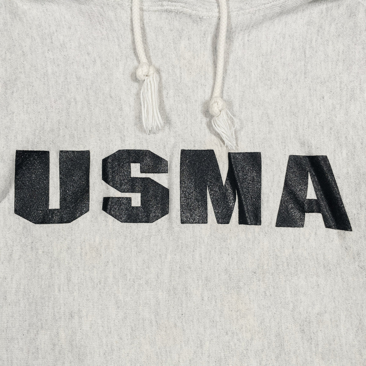 [メンズL] 90〜00年代 パーカー USMA ミリタリー リバースウィーブ型