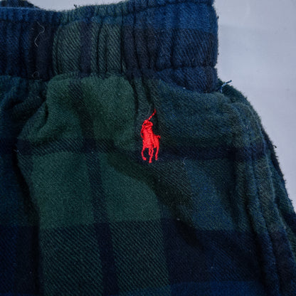 [メンズL] 00年代 Polo Ralph Lauren/ポロラルフローレン イージーパンツ スリーピングパンツ パジャマパンツ ブラックウォッチ