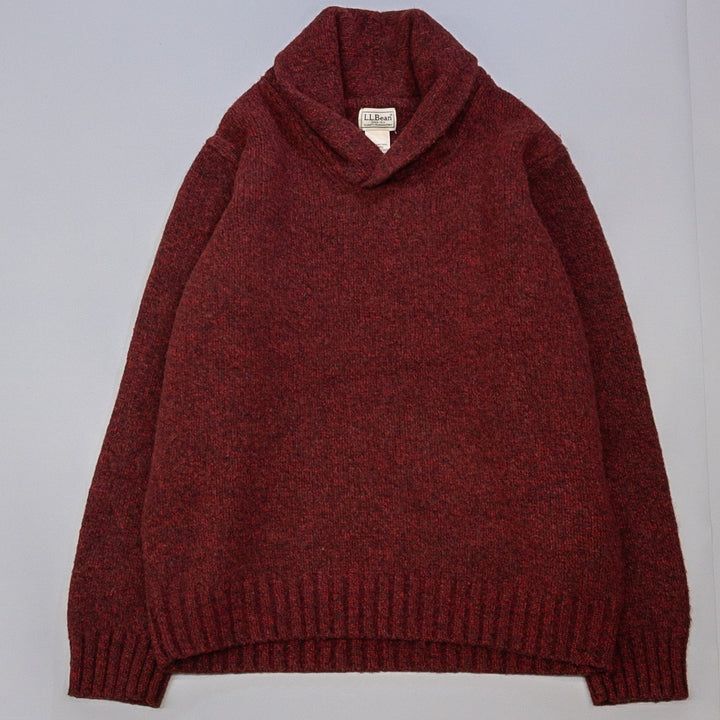 [メンズXL] 90〜00年代 L.L.Bean/エルエルビーン ニット セーター ショールカラー