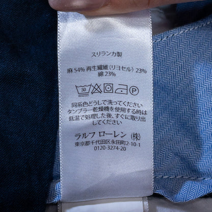 [メンズW34] 00年代 Polo Ralph Lauren/ポロラルフローレン スラックス リネン