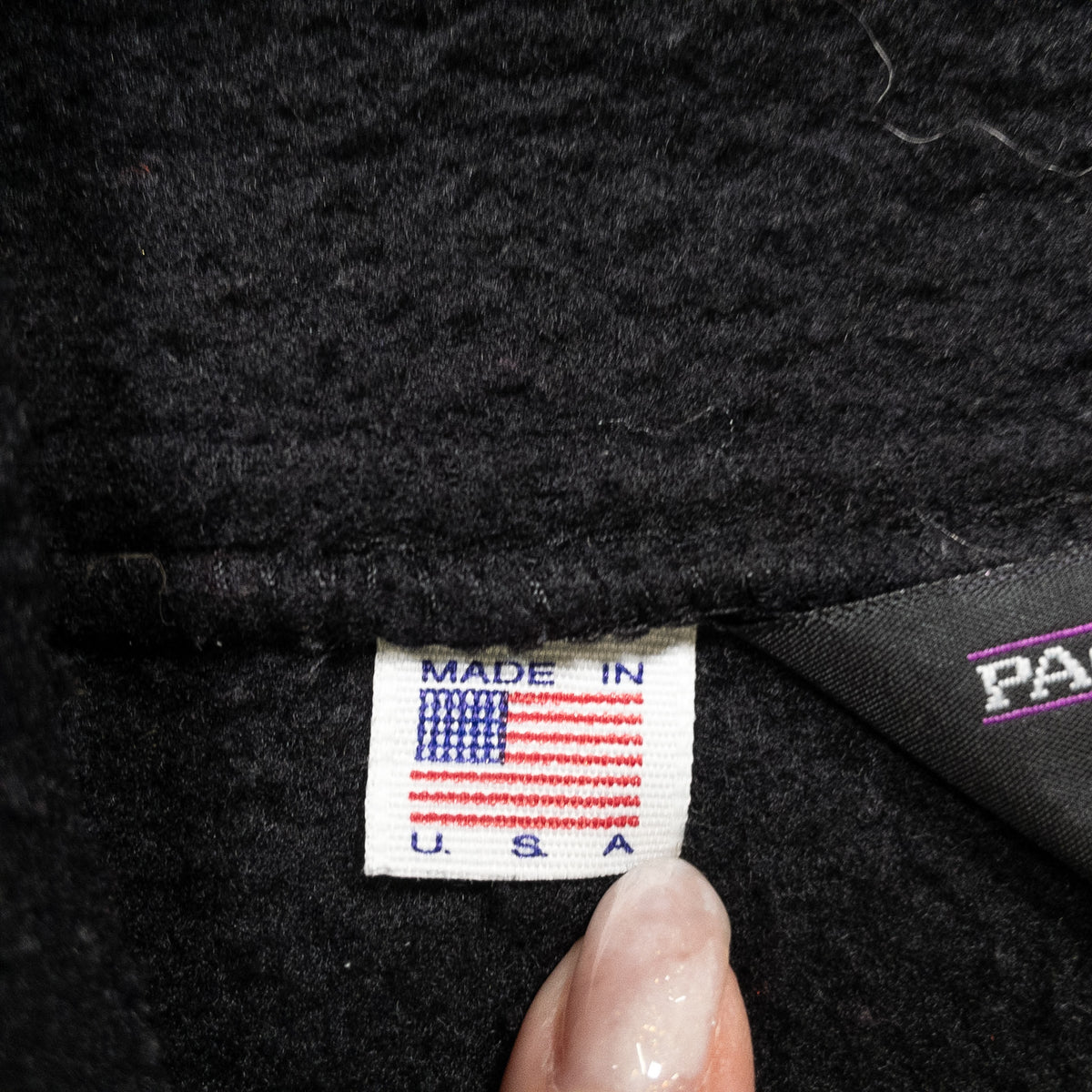 [メンズXXL] 90年代 pacific northwest フリースジャケット USA製 CAT 企業