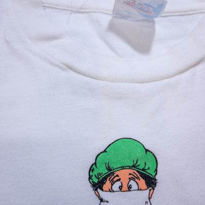 [メンズXL] 90年代 Tect Tシャツ アートT USA製