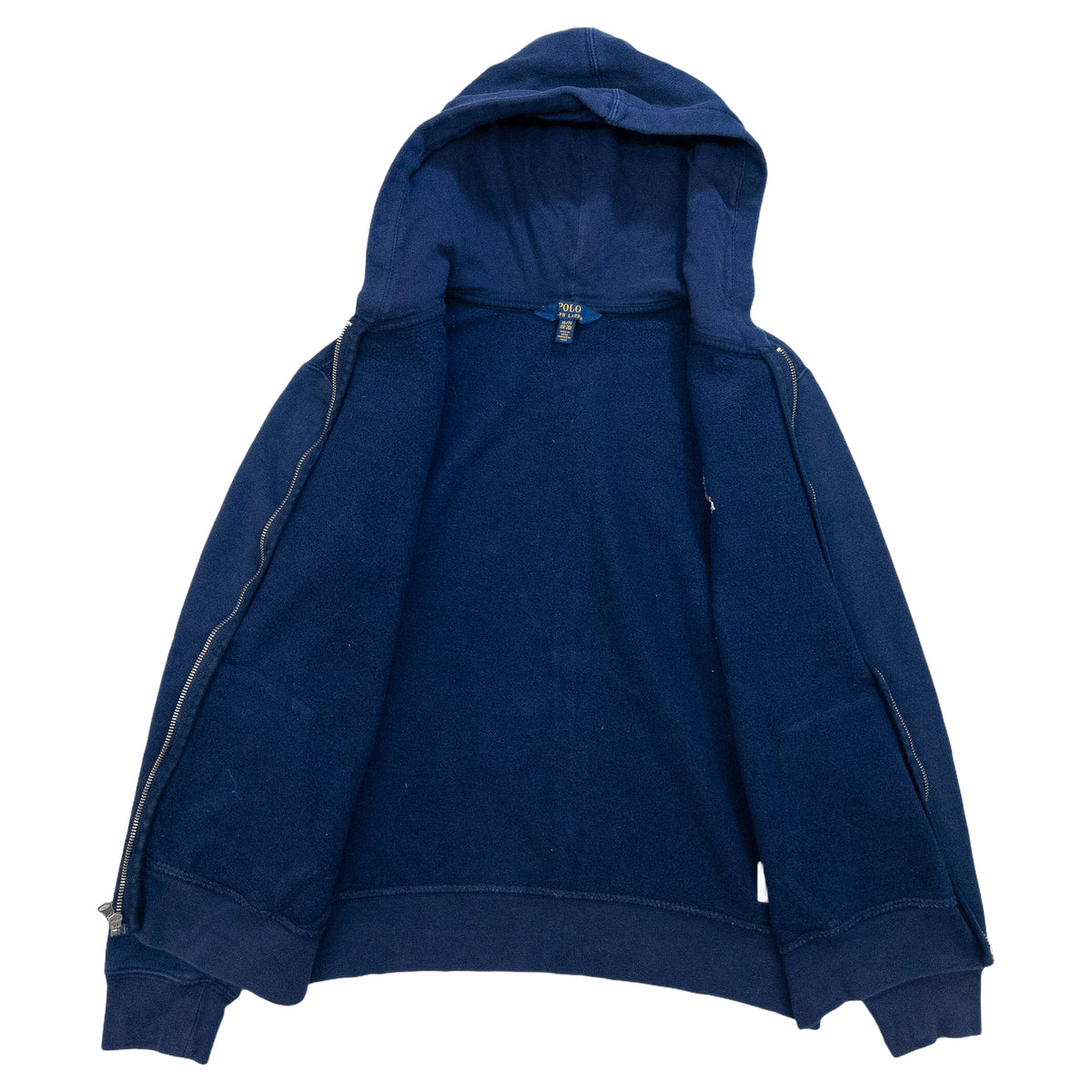 [メンズM] 00年代 Polo Ralph Lauren/ポロラルフローレン パーカー ポロベア フルジップ