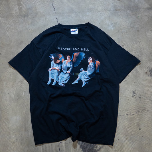 [メンズM] 00年代 Hanes/ヘインズ Tシャツ バンドＴ Black Sabbath Heaven and Hell バンT