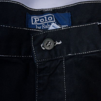 [メンズW31] 90〜00年代 Polo by Ralph Lauren/ポロバイラルフローレン チノパン 黒染め