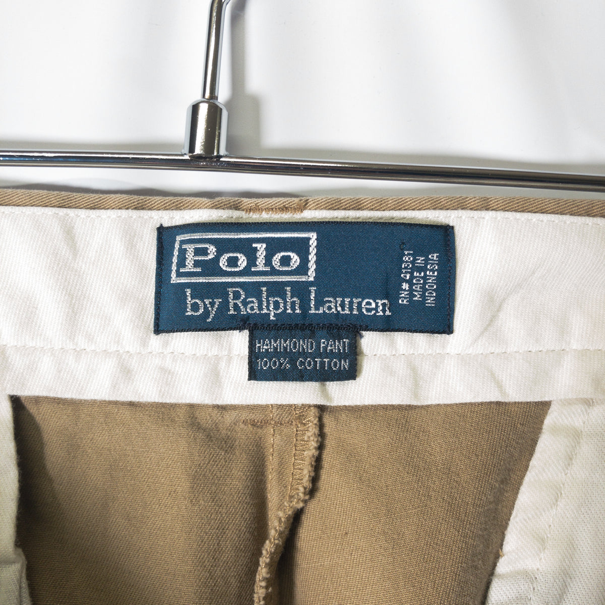 [メンズW32] 90〜00年代 Polo by Ralph Lauren/ポロバイラルフローレン チノパン HAMMOND PANT ツータック