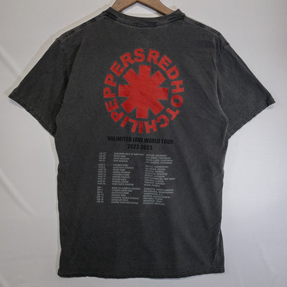 Red Hot Chili Peppers レッドホットチリペッパーズ バンド ツアーTシャツ S チャコール