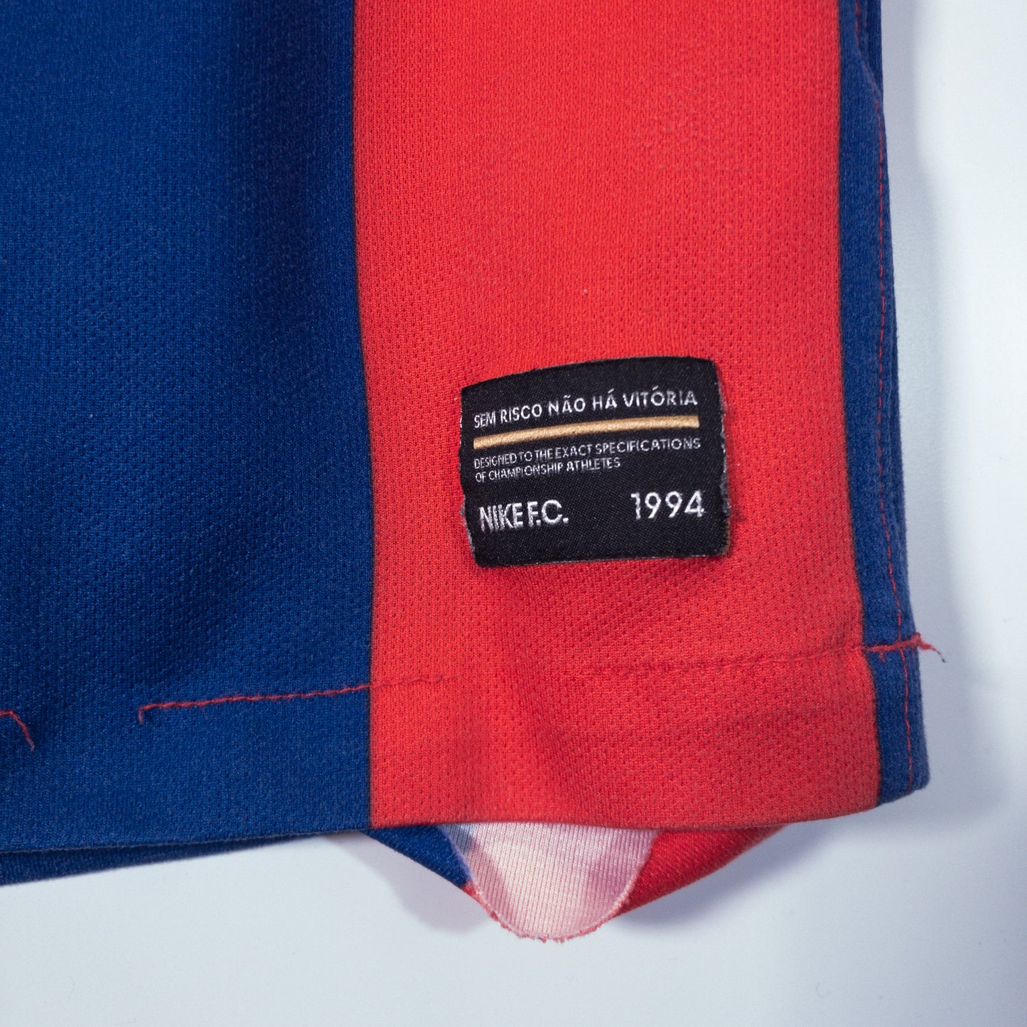 サッカーユニフォーム M レッド ブルー NIKE F.C. ロゴプリント Nike/ナイキ