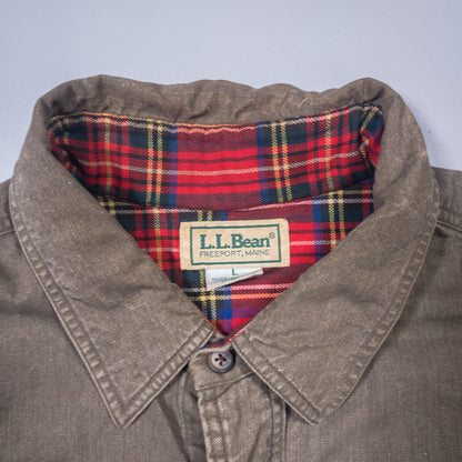 [メンズL] 90年代 L.L.Bean/エルエルビーン 長袖シャツ ハリケーンシャツ