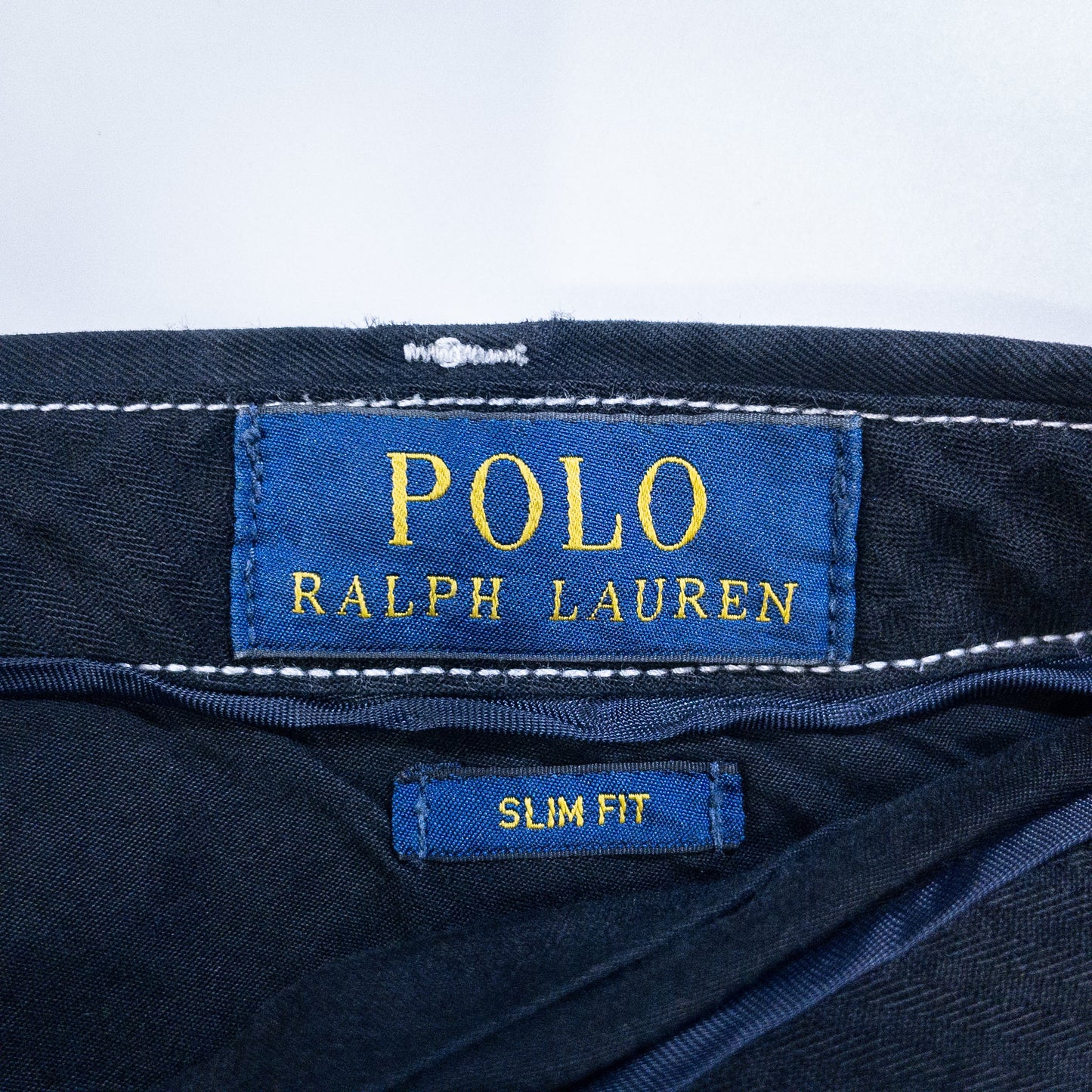 [メンズW37] 00年代 Polo Ralph Lauren/ポロラルフローレン チノパン SLIM FIT 黒染め