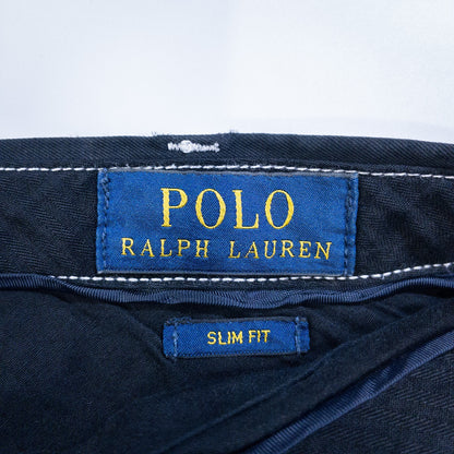 [メンズW37] 00年代 Polo Ralph Lauren/ポロラルフローレン チノパン SLIM FIT 黒染め