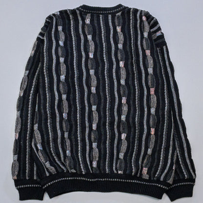 [メンズXXL] 90年代 LAVANE NEW YORK ニット セーター 3Dニット