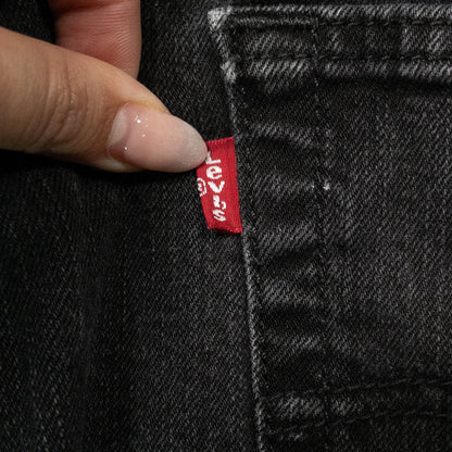 [メンズW34] 00年代 Levi's/リーバイス デニム ジーンズ 569 黒染め