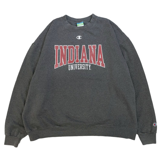 [メンズXXL] 00年代 Champion/チャンピオン スウェット トレーナー インディアナ大学 カレッジプリント