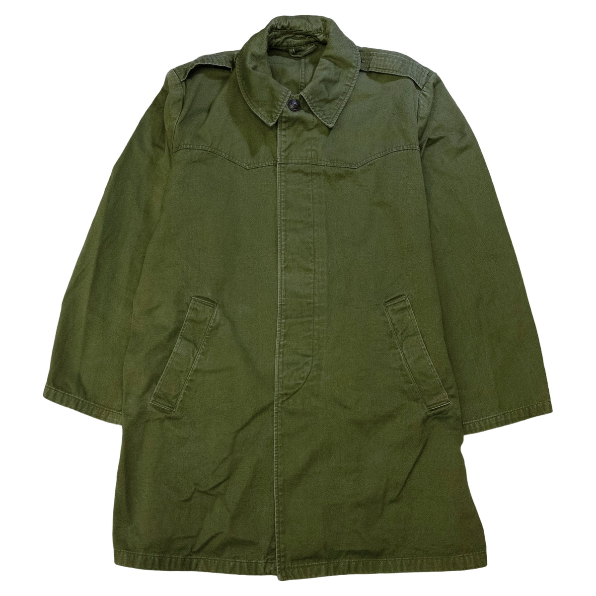 [メンズM] 70〜80年代 ミリタリージャケット チェコ軍 ミリタリーコート