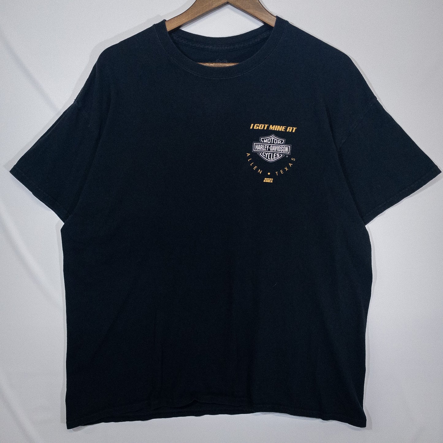 Harley-Davidson ハーレーダビッドソン Tシャツ XL ブラック 企業ロゴプリント