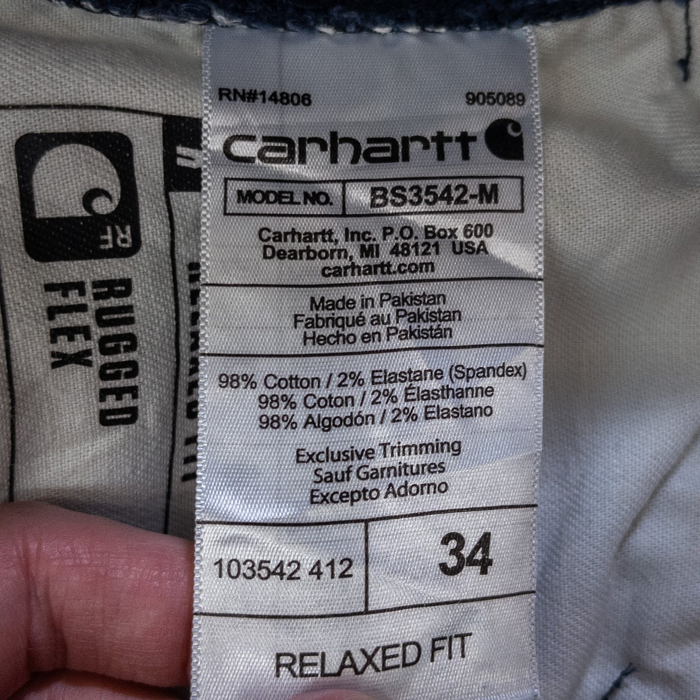 [メンズW33] 00年代 Carhartt/カーハート ショートパンツ ワークショーツ カーゴショーツ