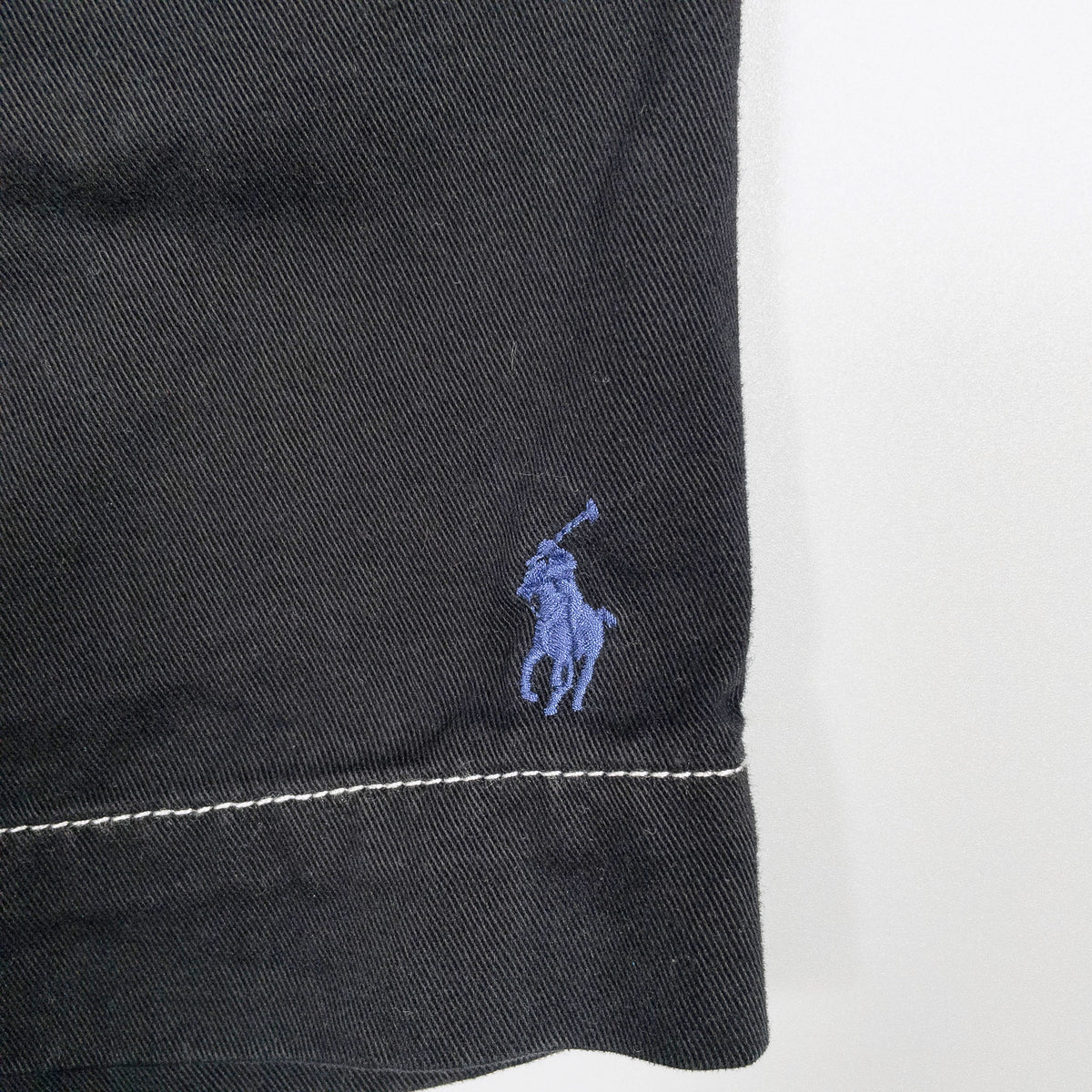 [メンズW31] 90年代 Polo by Ralph Lauren/ポロバイラルフローレン ショートパンツ イージーショートパンツ 黒染め
