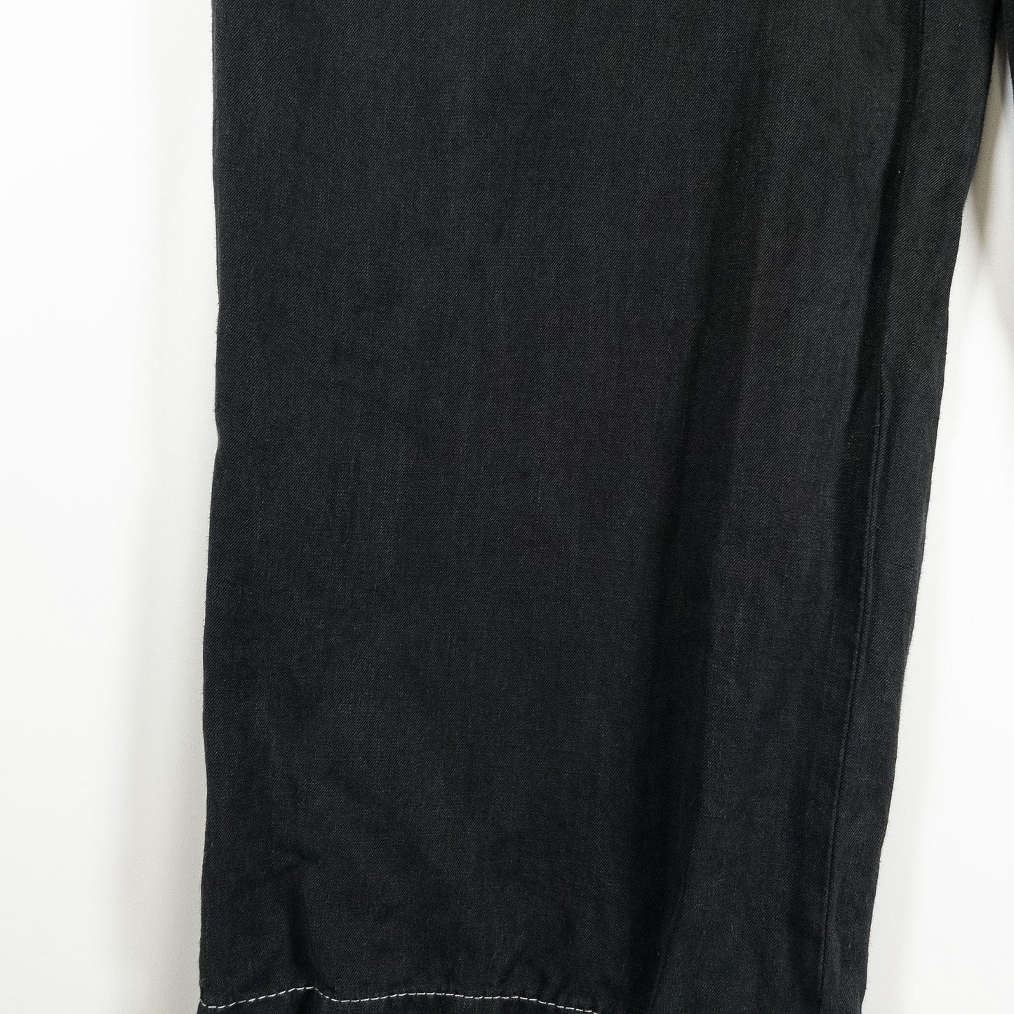 [メンズW33] 00年代 Polo Ralph Lauren/ポロラルフローレン スラックス CLASSIC FIT リネンシルク混 黒染め