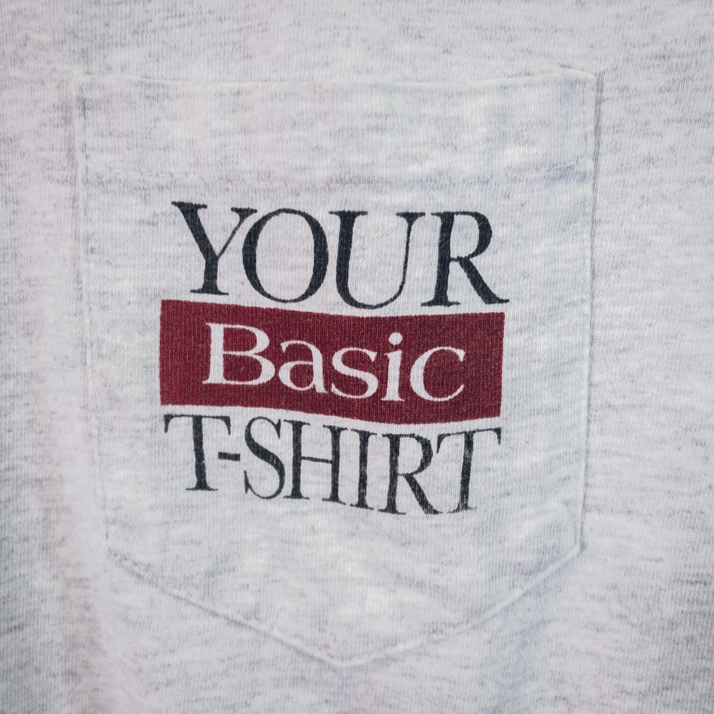 [メンズM] 90年代 SOFTEE by Tee Jays Tシャツ YOUR BASIC T-SHIRT ポケットT