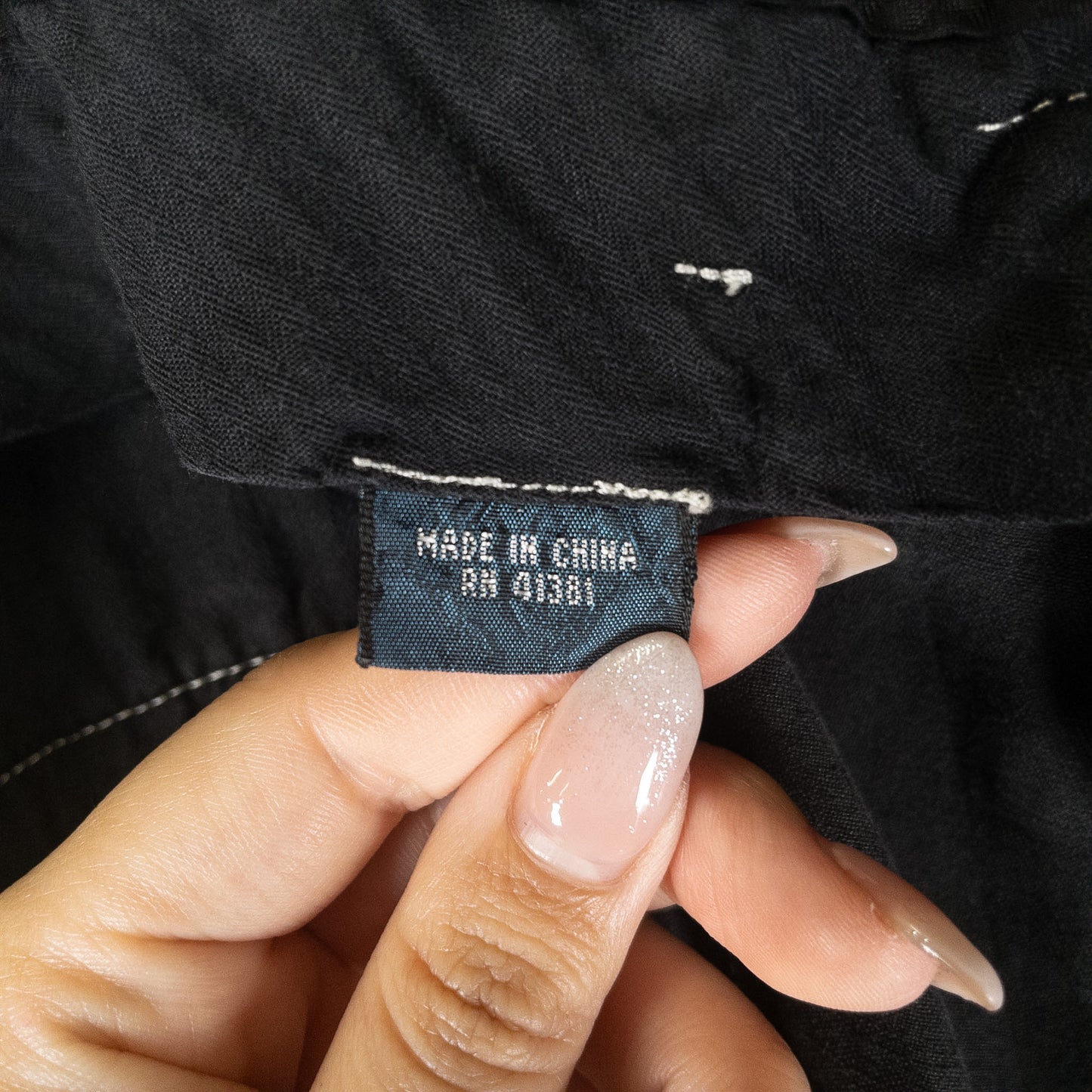 [メンズW38] 90〜00年代 Polo by Ralph Lauren/ポロバイラルフローレン PRESTON FIT 黒染め