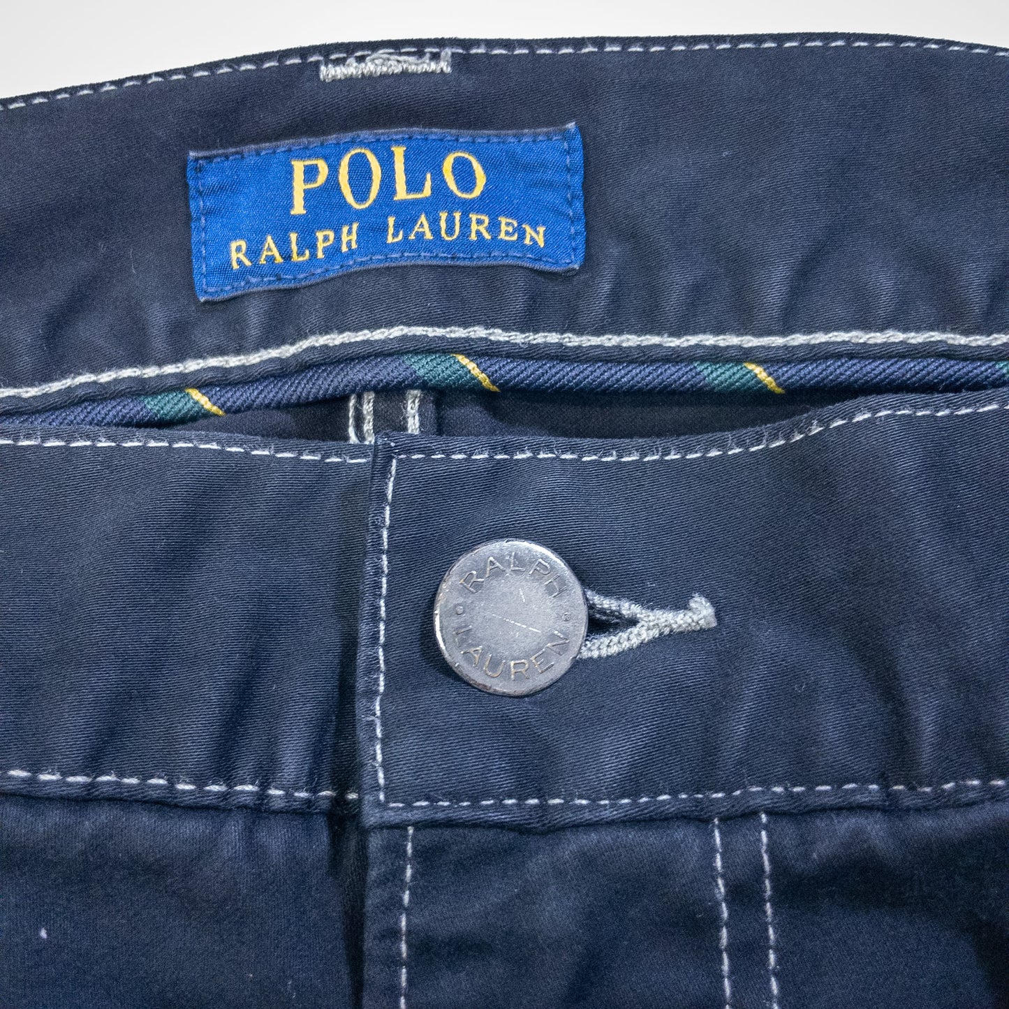 [メンズW36] 00年代 Polo Ralph Lauren/ポロラルフローレン チノパン 黒染め