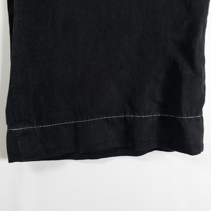 [メンズW33] 00年代 Polo Ralph Lauren/ポロラルフローレン スラックス CLASSIC FIT リネンシルク混 黒染め
