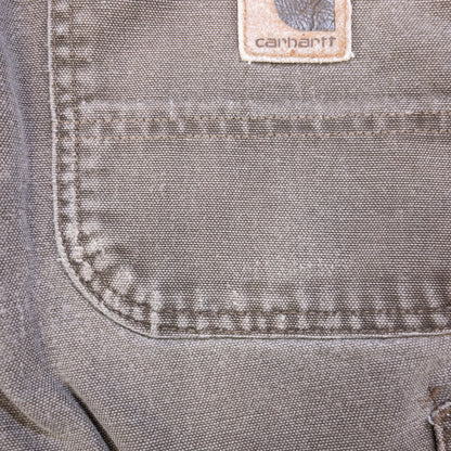 [メンズW34] 90〜00年代 Carhartt/カーハート ショートパンツ ワークショーツ ダック地 ペインターショーツ