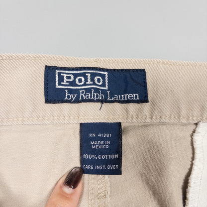 [メンズW30] 90〜00年代 Polo by Ralph Lauren/ポロバイラルフローレン チノパン ツータック POLO CHINO