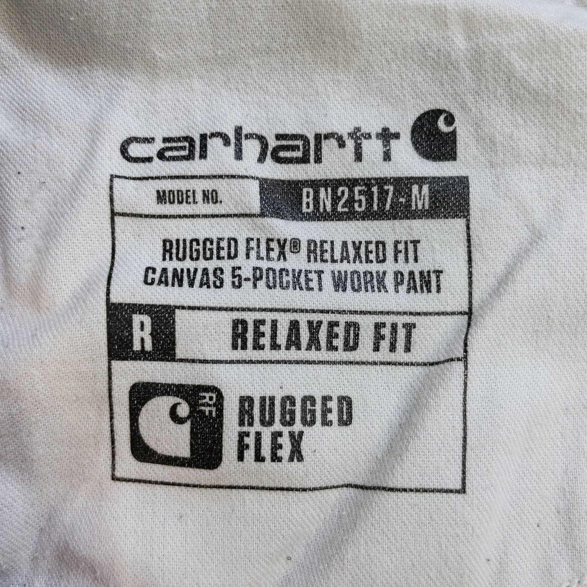 [メンズW33] 00年代 Carhartt/カーハート ワークパンツ RUGGED FLEX 5ポケット ストレッチ