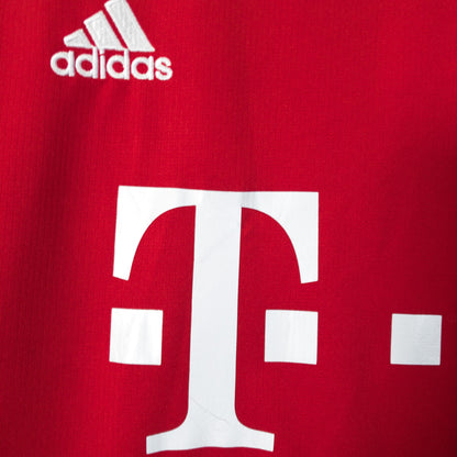 FC Bayern München バイエルン・ミュンヘン サッカーユニフォーム レヴァンドフスキ S レッド ロゴ刺繍 adidas/アディダス