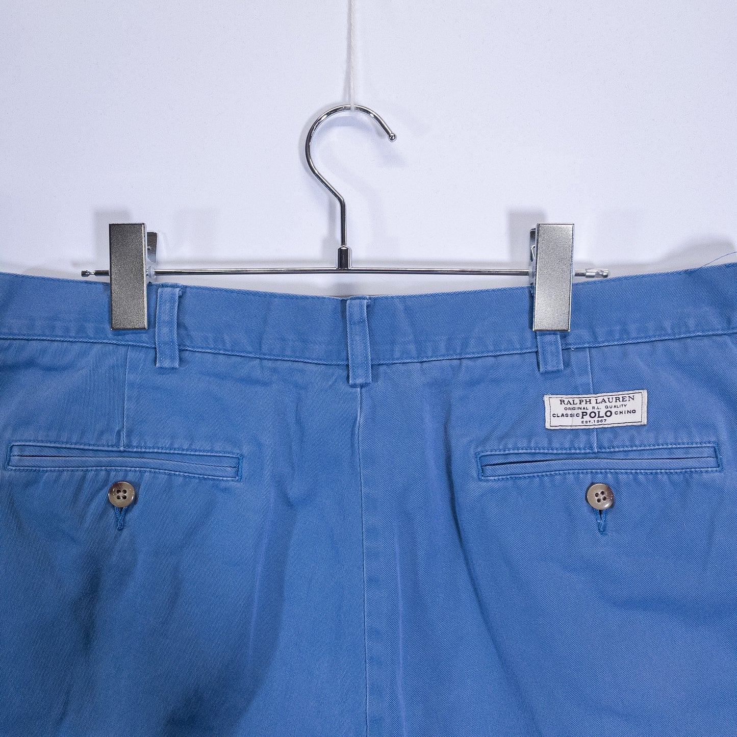 チノショーツ W36 ブルー 2タック Polo Ralph Lauren/ポロラルフローレン