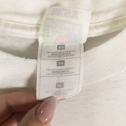 [メンズXL] 90年代 Fruit of the Loom/フルーツオブザルーム Tシャツ アインシュタイン パロディT