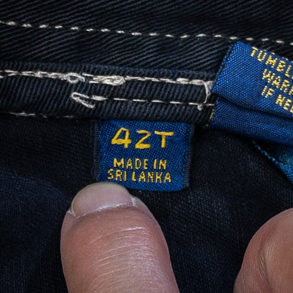 [メンズW41] 00年代 Polo Ralph Lauren/ポロラルフローレン ショートパンツ カーゴショーツ 黒染め