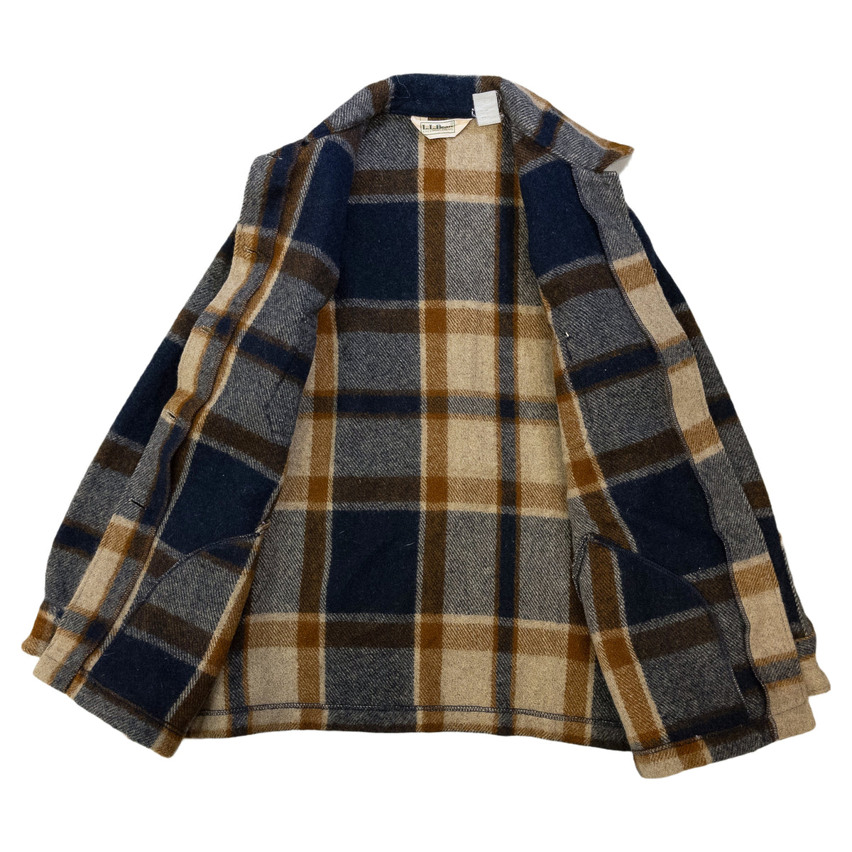 [メンズM] 80年代 L.L.Bean/エルエルビーン ウール CPO ジャケット