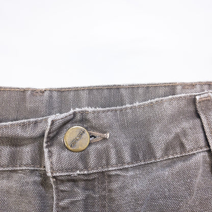 [メンズW34] 90〜00年代 Carhartt/カーハート ショートパンツ ワークショーツ ダック地 ペインターショーツ