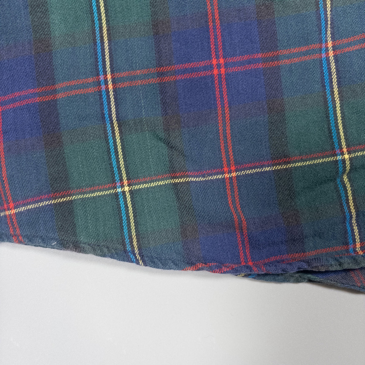 [メンズXL] 80〜90年代 L.L.Bean/エルエルビーン ネルシャツ タータンチェック ボタンダウン USA製