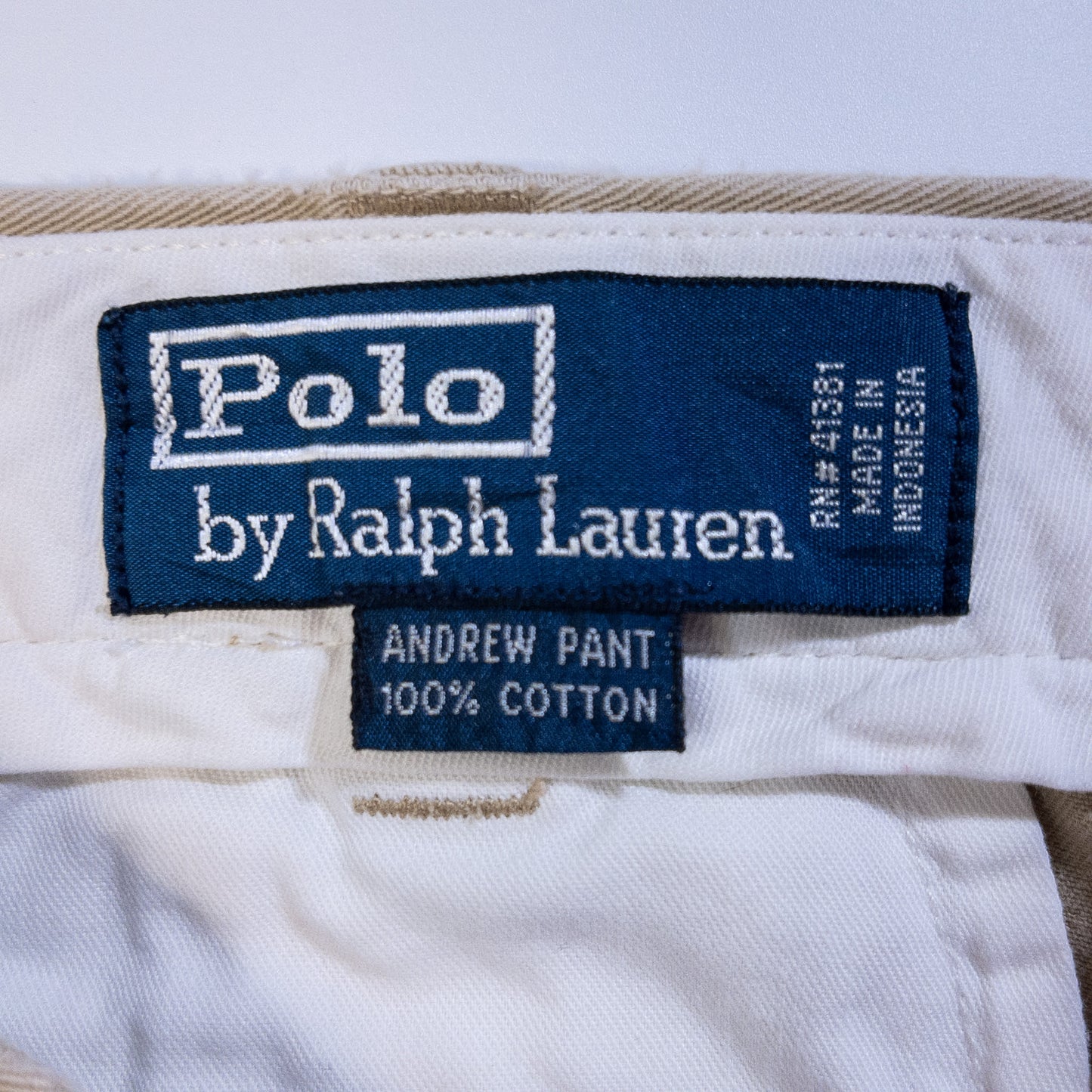 [メンズW33] 90〜00年代 Polo by Ralph Lauren/ポロバイラルフローレン チノパン ANDREW PANT