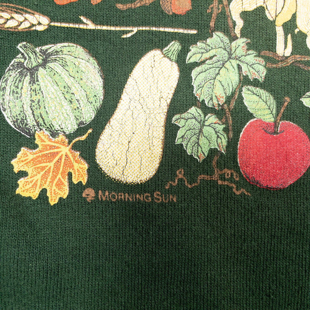 [レディースL] 90年代 MORNING SUN/モーニングサン スウェット トレーナー USA製 レトロ