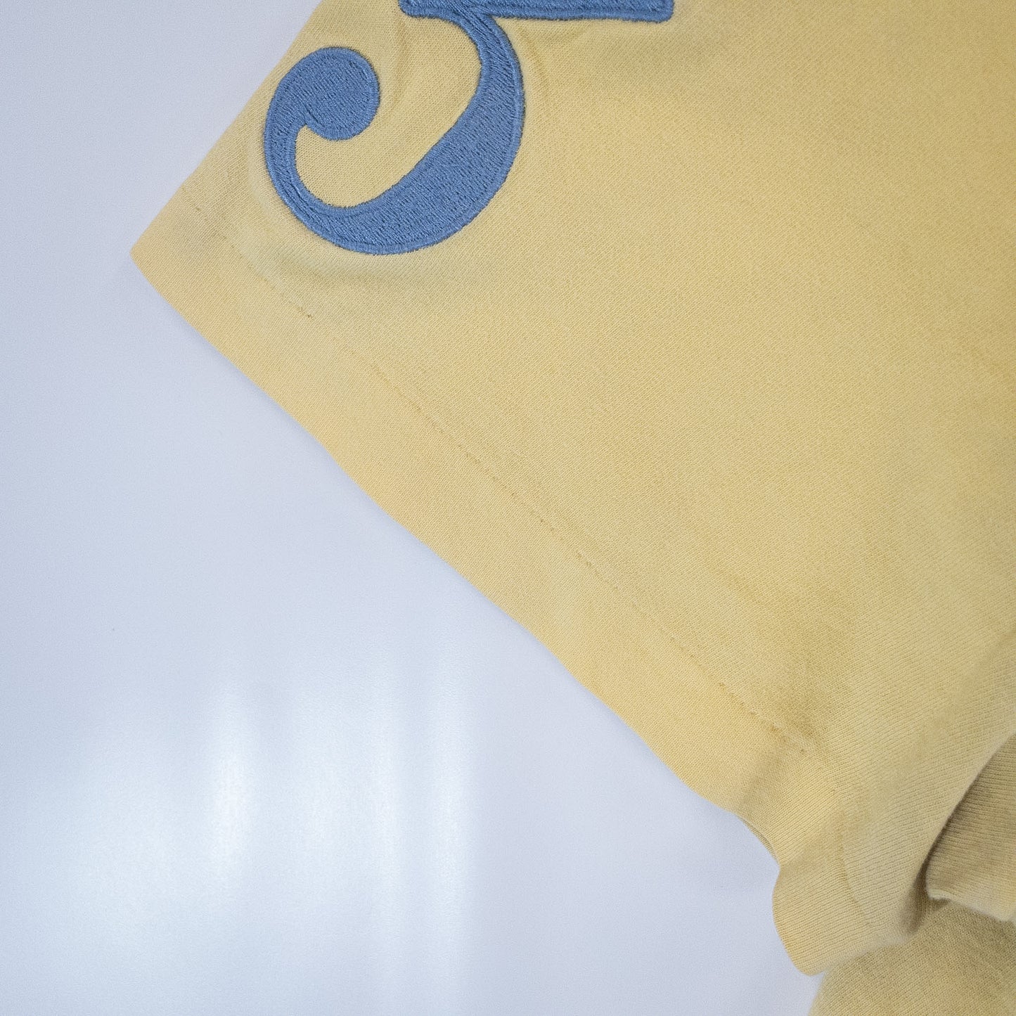 Tシャツ XL イエロー ワンポイント刺繍 Polo Ralph Lauren/ポロラルフローレン