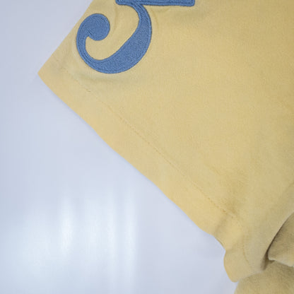 Tシャツ XL イエロー ワンポイント刺繍 Polo Ralph Lauren/ポロラルフローレン