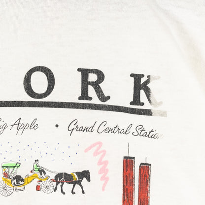 [メンズL] 90年代 Screen Stars/スクリーンスターズ Tシャツ スーベニアT NEW YORK