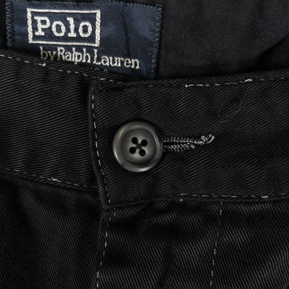 [メンズW31] 90年代 Polo by Ralph Lauren/ポロバイラルフローレン チノパン 黒染め