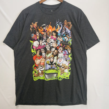 [メンズXL] 00年代 Disney/ディズニー Tシャツ Villains ヴィランズ